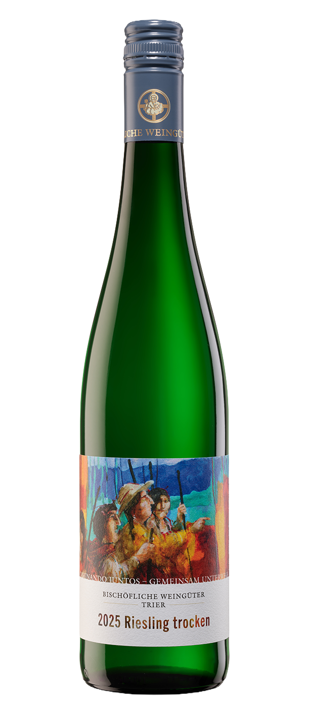Caminando juntos – gemeinsam bewegen Riesling Qualitätswein trocken 2025