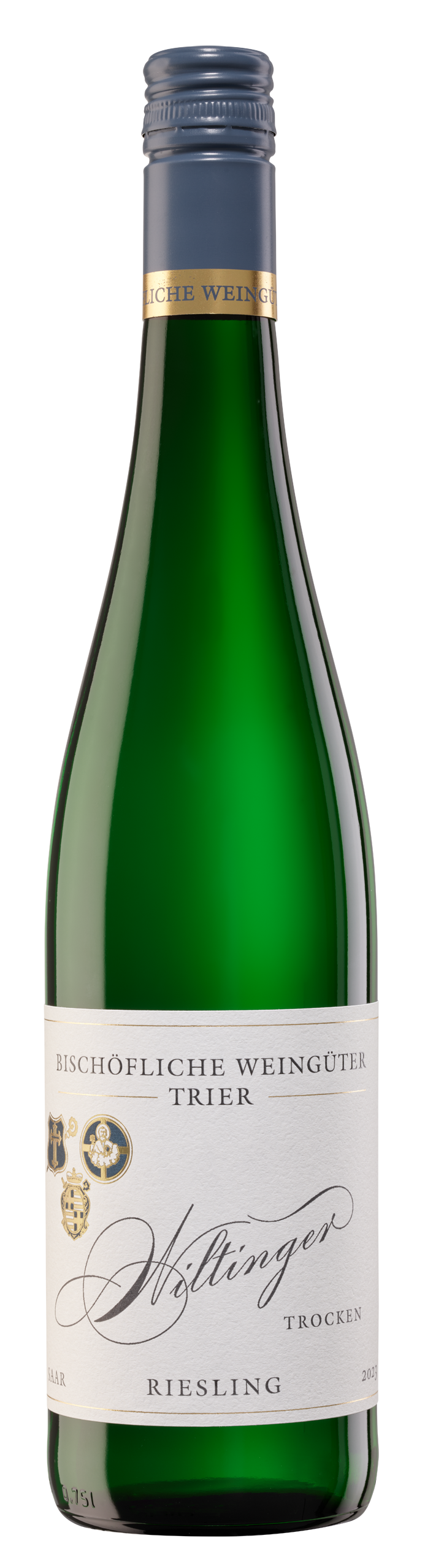 Ausgezeichnet in Gold. 12 Flaschen Wiltinger Riesling trocken 2023